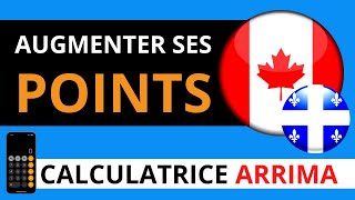 ARRIMA 2024 Comment calculer son score pour immigrer au Quebec [upl. by Aynekal387]