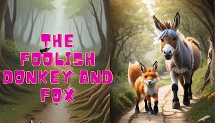 The foolish donkey and the foxKids StoriesMoral storiesBedtime stories [upl. by Francis692]