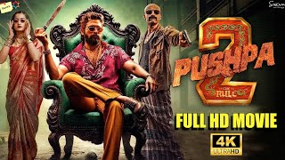 Pushpa 2 Full Hd Movie Hindi Dubbed 2024  Allu Arjun Rashmika Mandanna Fahad Fasil  Review [upl. by Tobie]