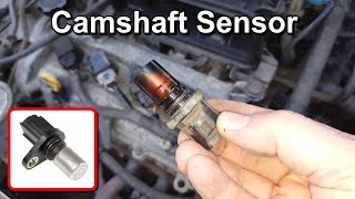 Camshaft Position Sensor  Toyota Yaris [upl. by Enyawal887]