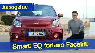 2020 Smart fortwo EQ REVIEW new Facelift EV only  Autogefuel [upl. by Nile]