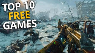 Top 10 Free PC Games 2021 Free to Play [upl. by Herrod514]