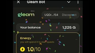 Gleam Bot Telegram Airdrop project  How to farm gleam points in Gleam Telegram Airdrop  Gleam bot [upl. by Abehsile113]