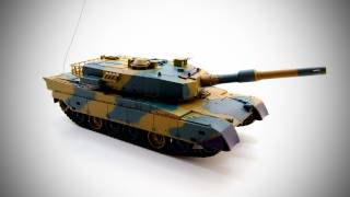 RC Airsoft Battle Tank Unboxing [upl. by Nomyar]