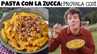 PASTA CON LA ZUCCA PROVALA COSÌ PERCHÈ È FAVOLOSA  ricetta facilissima e veloce  Davide Zambelli [upl. by Saire]