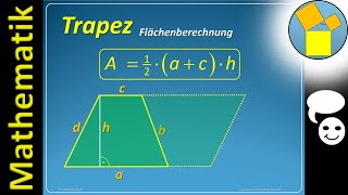 Trapez  Flächenberechnung  Rueff  Ton [upl. by Tioneb]