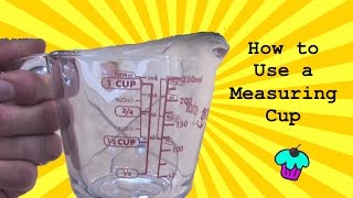 Using a Measuring Cup [upl. by Tarsuss]