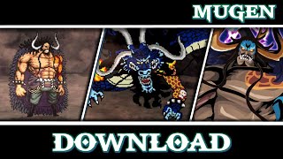 🔰  JUMP FORCE  Kaido One Piece JUS  MUGEN JUS CHAR [upl. by Luciana]