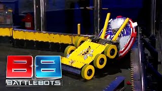 Stinger vs Capt Shrederator  Season 1 Qualifying  BattleBots [upl. by Anthea822]