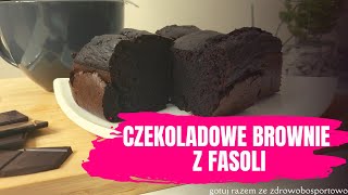 FIT BROWNIE CZEKOLADOWE  fit chocolate brownie [upl. by Shelagh667]