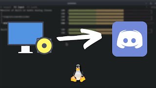 How To Get Discord Screenshare Audio Working On Linux Tutorial [upl. by Avlis]