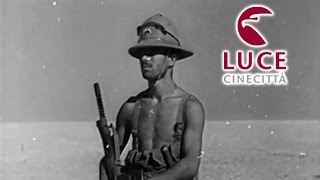 Battaglia di El Alamein soldati italiani attaccano il nemico 1942 [upl. by Anurag]