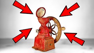 Rusty Coffee Grinder Restoration [upl. by Jamaal]