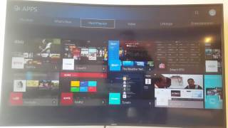 How to install apps on Samsung Smart TV 2016 [upl. by Casmey]