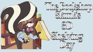 The Bookshop Skunks Shelving Day 3D Binaural ASMR Anthro Encounter [upl. by Ibba492]