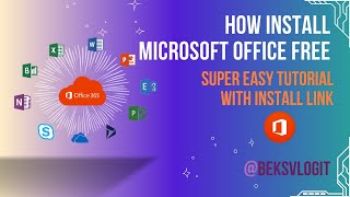 How to Install Microsoft Office for Free  Complete StepbyStep Guide 2024 [upl. by Beker]