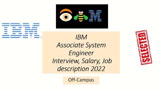 IBM Associate System Engineer Interview 2022 [upl. by Enihpets]