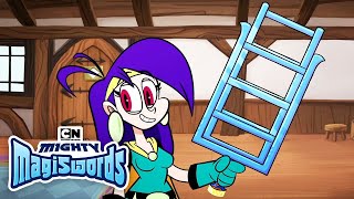 VLOG Retractable Ladder Magisword  Mighty Magiswords  Cartoon Network [upl. by Divd44]