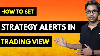 How to Create Strategy Alerts in TradingView Live Examples [upl. by Nagorb]