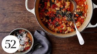 How to Make a Hearty Tuscan Ribollita  Recipe [upl. by Byran]