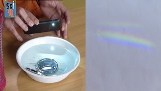 Learn How to Make a Rainbow at Home  Kids Science Experiments [upl. by Nytsrik]