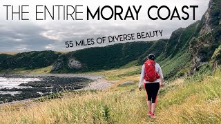 Walking 55 miles along Scotlands Moray Coast  A complete guide [upl. by Anahir]