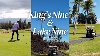 Hawaii Island Golf Course  Kings Nine and Lake Nine [upl. by Viv722]