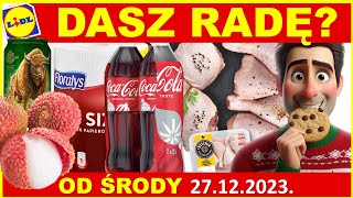 LIDL  Gazetka Promocyjna od Środy 27122023  Tanie Zakupy w Tym Tygodniu [upl. by Arta]