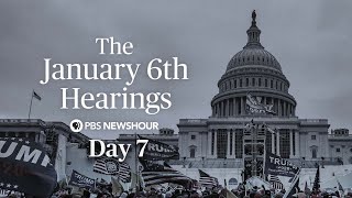 WATCH LIVE Jan 6 Committee hearings  Day 7 [upl. by Laughry]