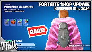 RARE FORTNITE CLASSICS IS BACK Fortnite Item Shop November 15th 2024 Fortnite Chapter 5 [upl. by Eelitan89]