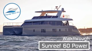 2021 Sunreef 60 Power  Gorgeous Innovative Spacious Stylish  Impromptu Walkthrough Order Now [upl. by Acebber]