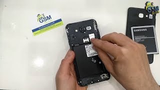 J7 Core SMJ701F How To Set Up  Activate amp Insert  Remove SIM Card  Gsm Guide [upl. by Bulley683]