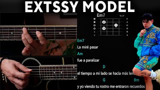 Extssy Model  Junior H GUITARRA Tutorial  DEMO  Acordes [upl. by Ebbie962]