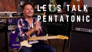 Lets talk Pentatonic  How do I use them Part 1  Smoothie Time Jam Track Lesson [upl. by Yseulte]