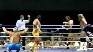 Sting amp quotDr Deathquot Steve Williams vs Terry Funk amp Terry Gordy [upl. by Elleinwad]