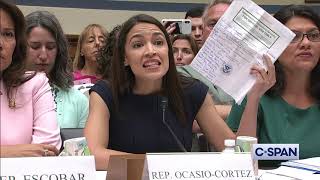 Representative Alexandria OcasioCortez quotI believe these womenquot CSPAN [upl. by Anrahc]