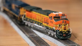 ScaleTrains BNSF HO Scale Dash 9 C449W Unboxing [upl. by Arbe]