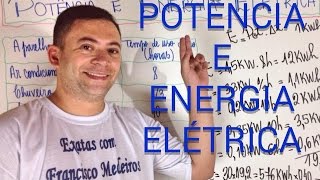 ENEM  Potência e Cálculo de Energia Elétrica  Exercícios Resolvidos  Física [upl. by Ihtraa923]