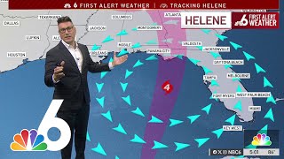 Hurricane Helene could become a Cat 4 before landfall [upl. by Martinez]