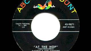 1958 HITS ARCHIVE At The Hop  Danny amp The Juniors a 1 record [upl. by Naga218]