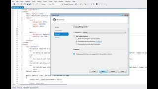 How to publish project in visual studio 2015 [upl. by Negah477]