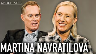 Martina Navratilova on the secret to becoming a Tennis Legend  Undeniable with Joe Buck [upl. by Zellner778]