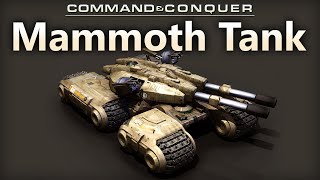 Mammoth Tank  Command and Conquer  Tiberium Lore [upl. by Reynard]