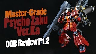 961  MG Psycho Zaku VerKa OOB Review Pt2 [upl. by Everard]