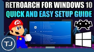 RetroArch For Windows 10 Quick amp Easy Setup Guide 2018 [upl. by Drofwarc]