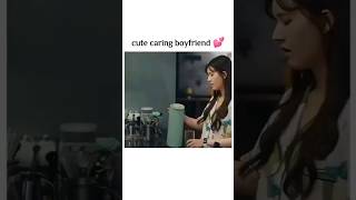 Cute caring boyfriend korean reels shorts couple love fun [upl. by Yerocal]