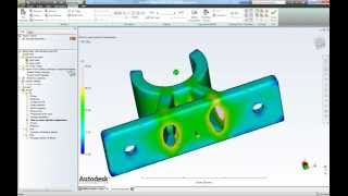 MoldFlow Adviser tutorial Single cavity analysis [upl. by Cristy310]