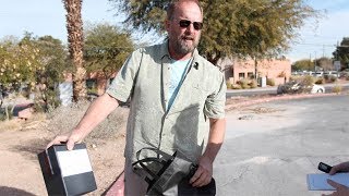 Brother picks up remains of Stephen Paddock from Las Vegas coroner [upl. by Alrick]