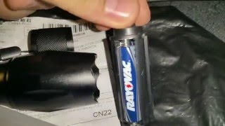 Triple A Battery Holder G700 X800 Tactical Flashlight Meco Ultrafire 18650 Tube [upl. by Crowley]