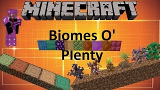 BIOMES O PLENTY MOD UPDATE  MINECRAFT 1192 MOD SHOWCASE [upl. by Eimak]